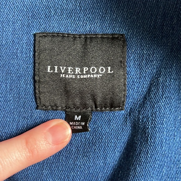Liverpool Jeans Company women’s jean jacket Sz medium - Picture 3 of 3